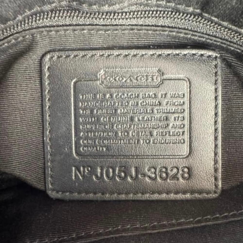 Coach Vintage Black Soho Signature Buckle Demi Shoulder Bag 3628 - Picture 7 of 9
